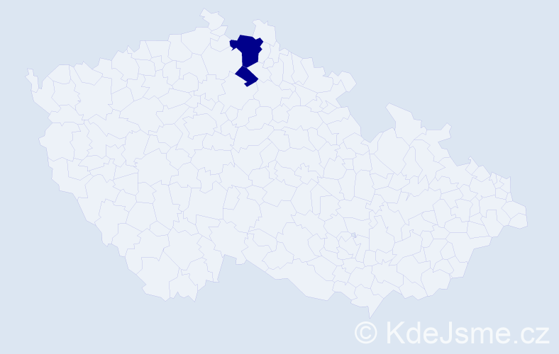 Jméno: 'Lyvia', počet výskytů 2 v celé ČR