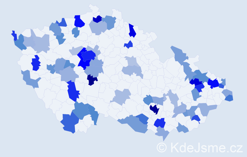 Jméno: 'Isabella', počet výskytů 163 v celé ČR