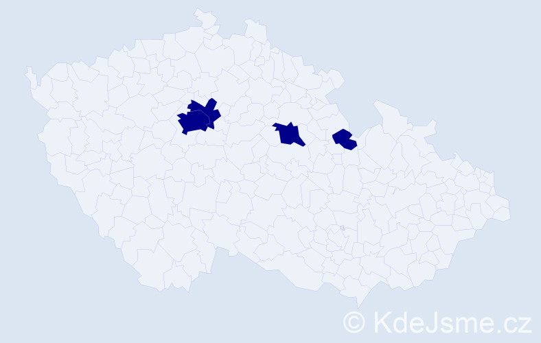 Jméno: 'Buyan Ulzii', počet výskytů 4 v celé ČR