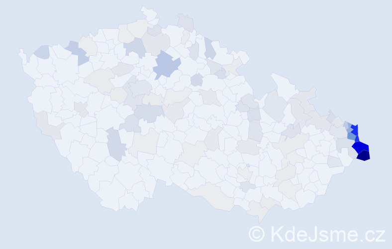 Jméno: 'Zbigniew', počet výskytů 278 v celé ČR