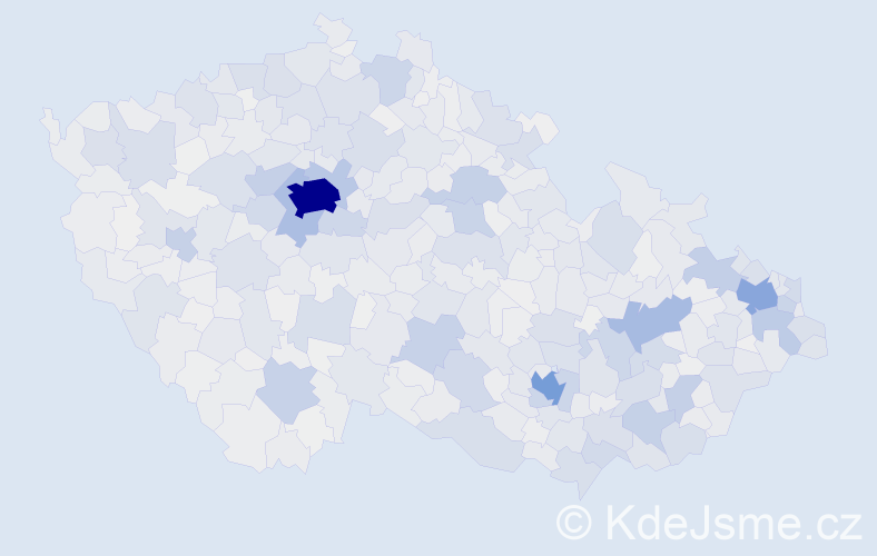 Jméno: 'Tobiáš', počet výskytů 5259 v celé ČR