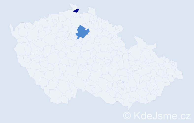 Jméno: 'Marek Henryk', počet výskytů 3 v celé ČR