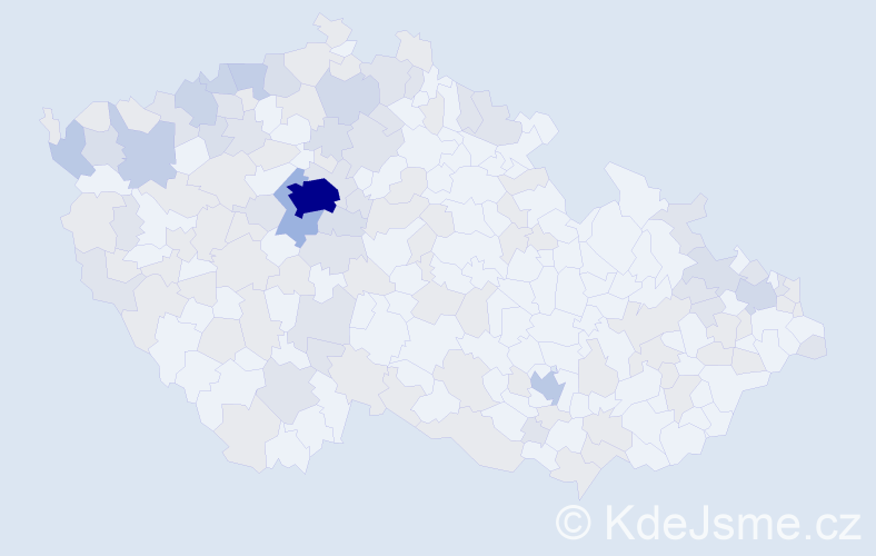 Jméno: 'Josefina', počet výskytů 246 v celé ČR