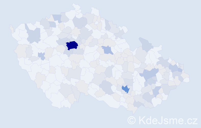 Jméno: 'Thea', počet výskytů 344 v celé ČR