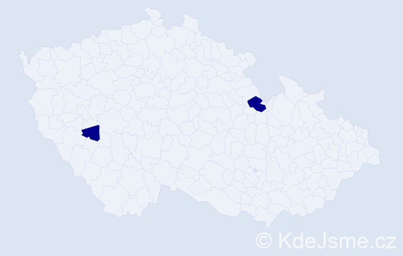 Jméno: 'Michael Max', počet výskytů 2 v celé ČR