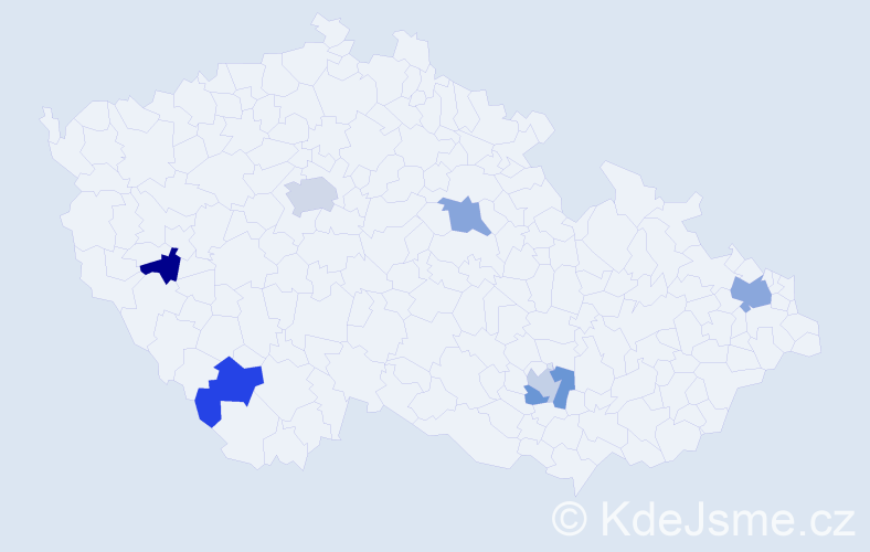 Jméno: 'Quang Khanh', počet výskytů 9 v celé ČR