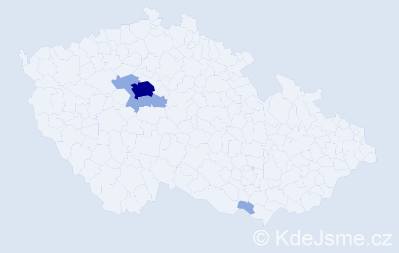 Jméno: 'Alissa', počet výskytů 10 v celé ČR