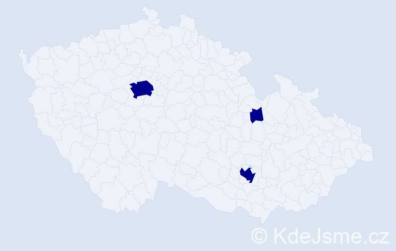 Jméno: 'Oleksandr Mychajlovyč', počet výskytů 3 v celé ČR