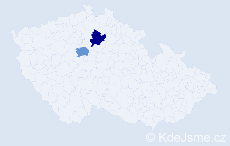 Jméno: 'Strahinja', počet výskytů 4 v celé ČR