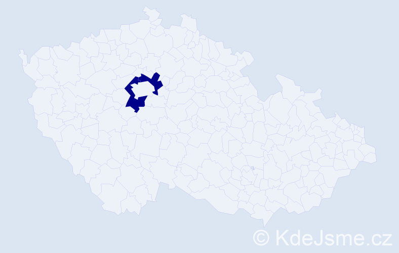 Jméno: 'Trevor Nigel', počet výskytů 2 v celé ČR