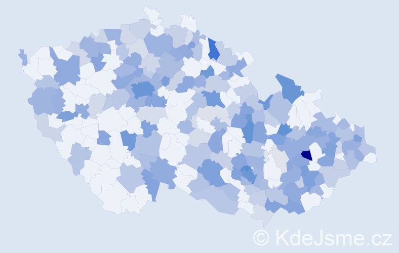 Jméno: 'Thea', počet výskytů 426 v celé ČR