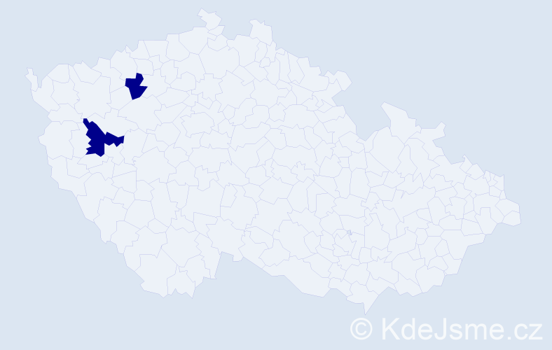 Jméno: 'Jack Raven', počet výskytů 2 v celé ČR