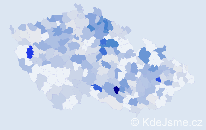 Jméno: 'Dobroslav', počet výskytů 520 v celé ČR