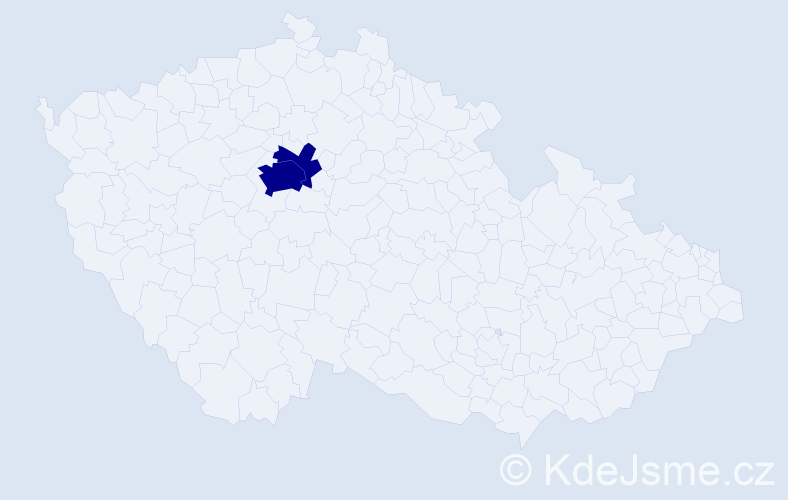 Jméno: 'Sněžanka', počet výskytů 2 v celé ČR
