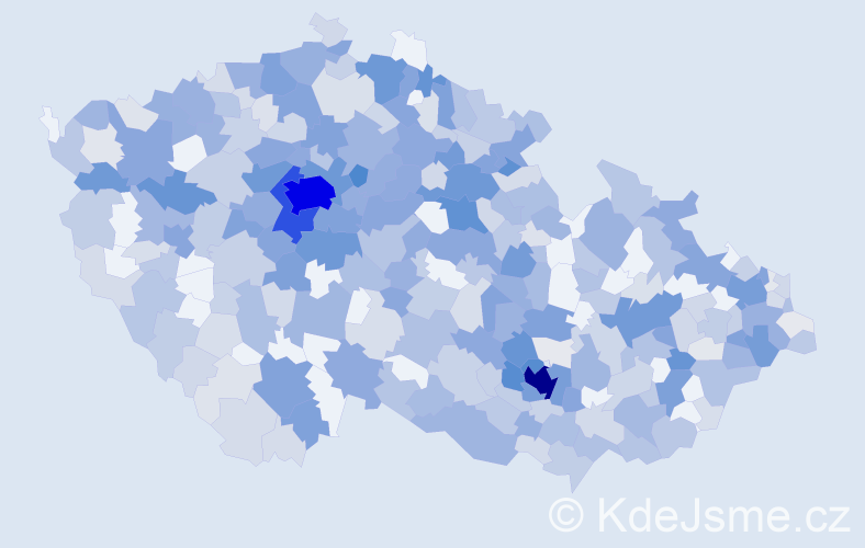 Jméno: 'Zora', počet výskytů 1802 v celé ČR