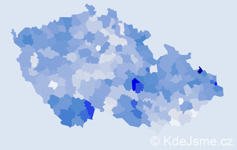 Jméno: 'Adolf', počet výskytů 2751 v celé ČR