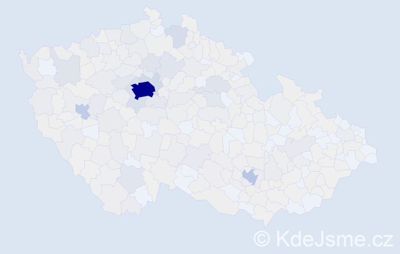 Jméno: 'Olena', počet výskytů 2502 v celé ČR