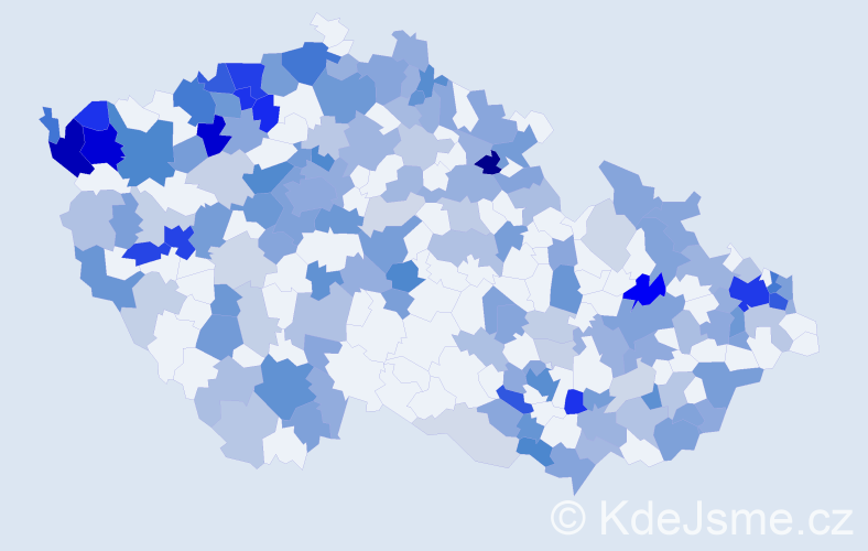 Jméno: 'Melisa', počet výskytů 417 v celé ČR