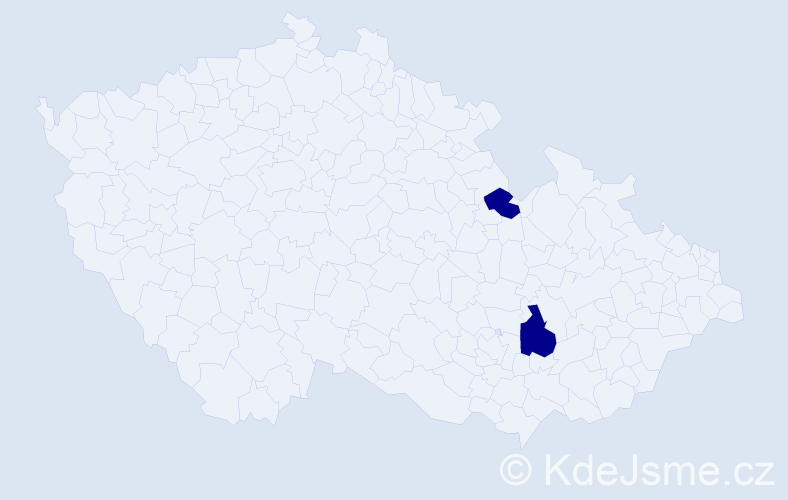 Jméno: 'Ryan Josef', počet výskytů 2 v celé ČR