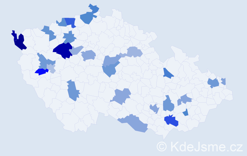 Jméno: 'Van Hien', počet výskytů 48 v celé ČR