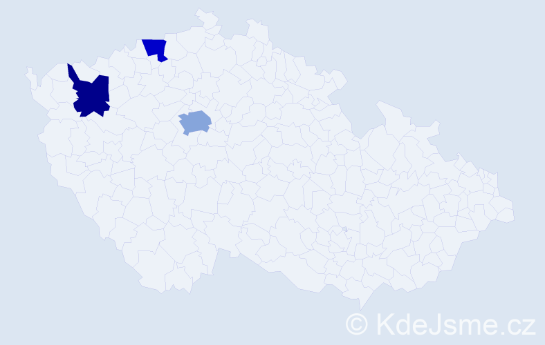 Jméno: 'Minh Tu', počet výskytů 4 v celé ČR