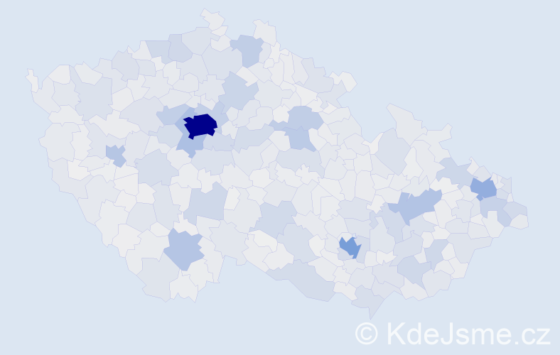 Jméno: 'Ema', počet výskytů 10775 v celé ČR