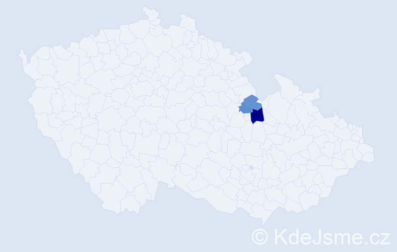 Jméno: 'Edyta Anna', počet výskytů 4 v celé ČR