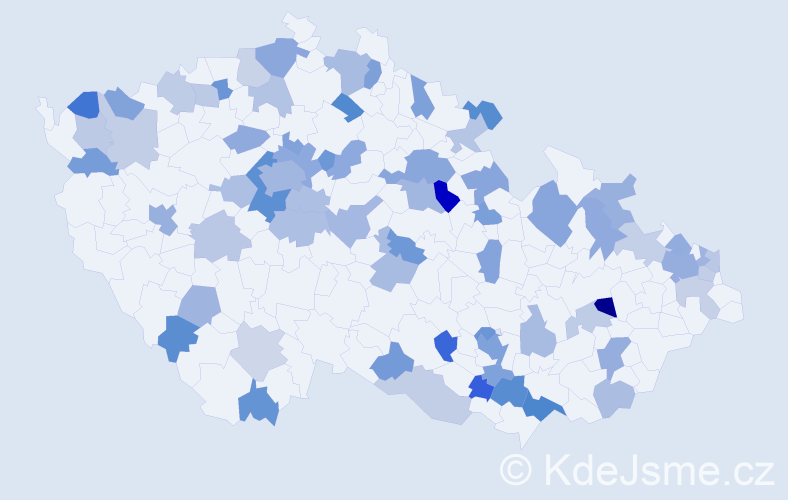 Jméno: 'Nataly', počet výskytů 111 v celé ČR