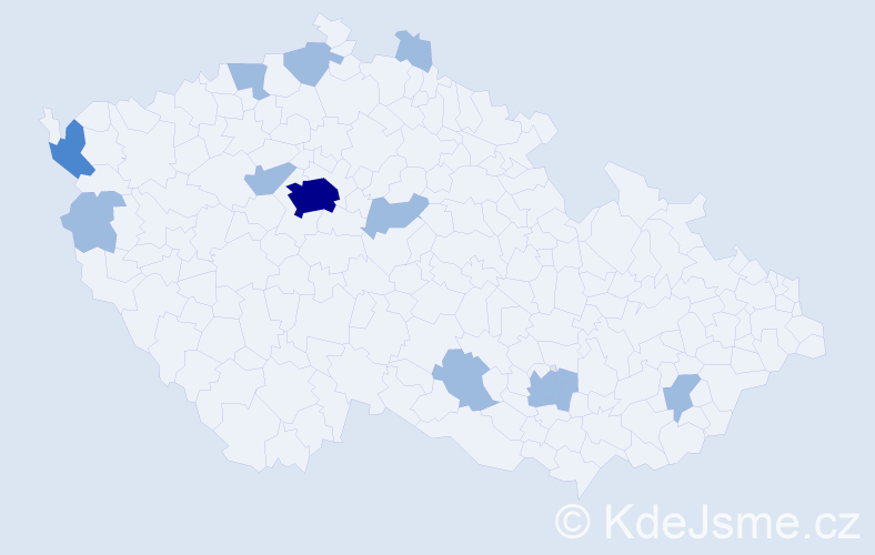 Jméno: 'Kim Dung', počet výskytů 16 v celé ČR