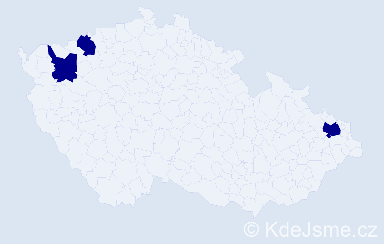 Jméno: 'The Thanh', počet výskytů 3 v celé ČR