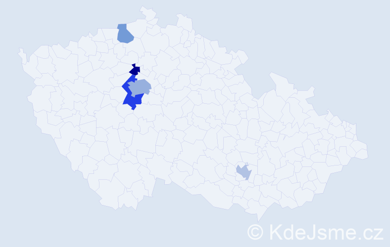 Jméno: 'Adam Oliver', počet výskytů 9 v celé ČR