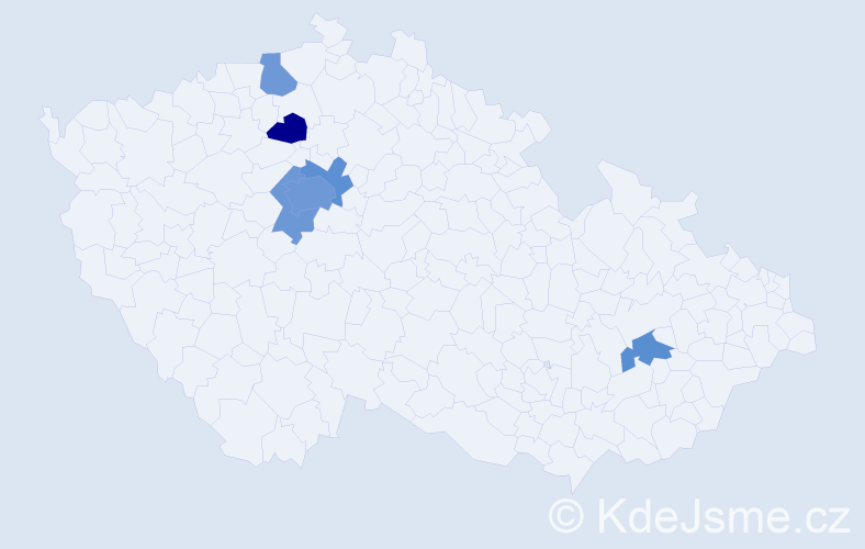 Jméno: 'Erol', počet výskytů 12 v celé ČR