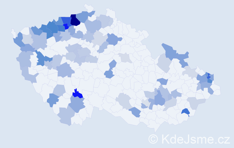 Jméno: 'Elemír', počet výskytů 177 v celé ČR