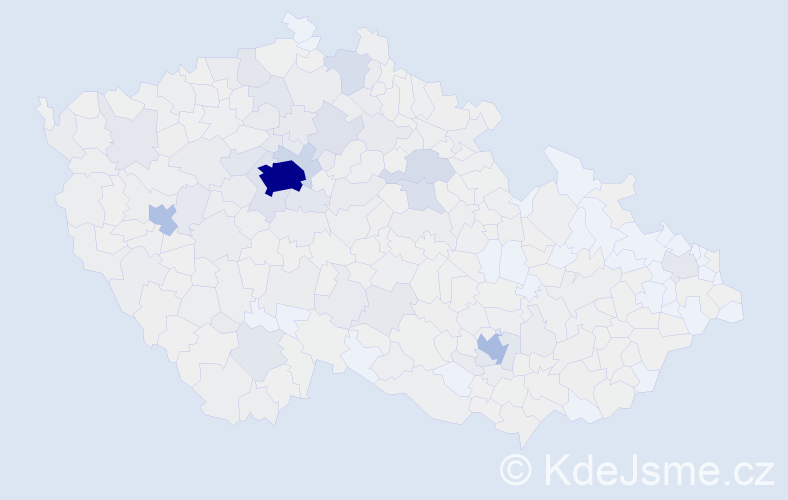 Jméno: 'Mariya', počet výskytů 3780 v celé ČR