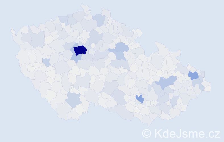 Jméno: 'Otakar', počet výskytů 6395 v celé ČR