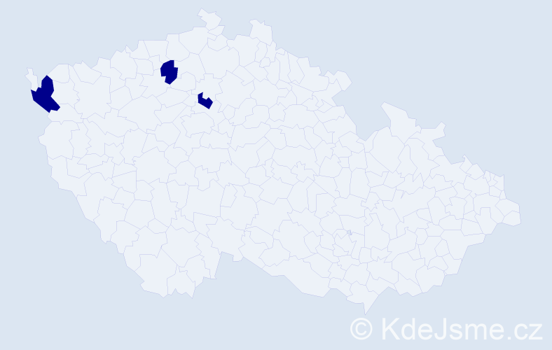 Jméno: 'Ba Tuyen', počet výskytů 3 v celé ČR