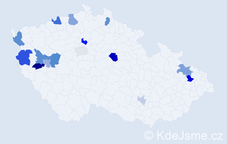 Jméno: 'Van Ninh', počet výskytů 15 v celé ČR