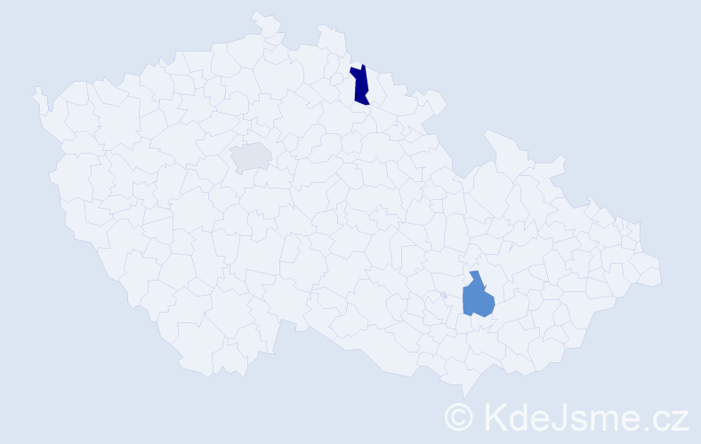Jméno: 'Joshua Michael', počet výskytů 3 v celé ČR