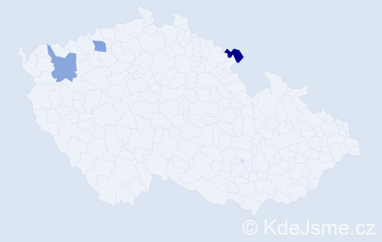 Jméno: 'Petr Nicolas', počet výskytů 3 v celé ČR