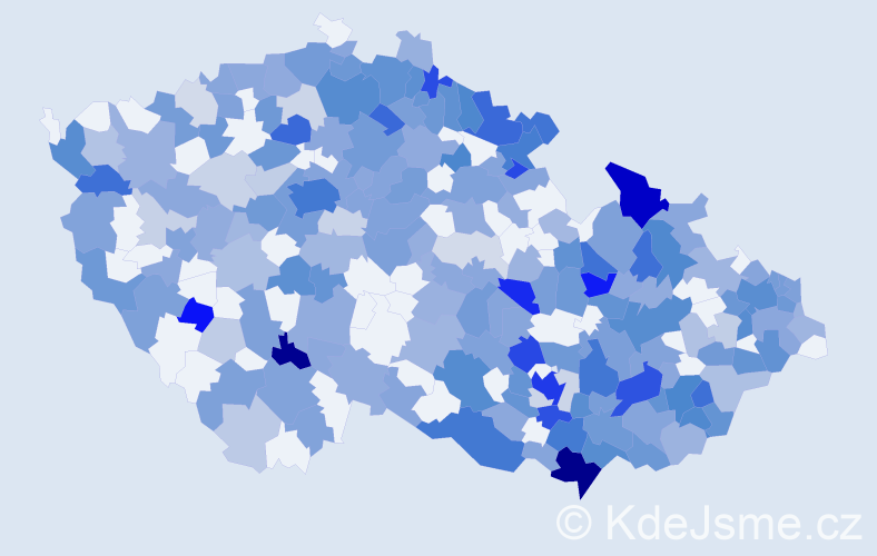 Jméno: 'Lubomíra', počet výskytů 578 v celé ČR