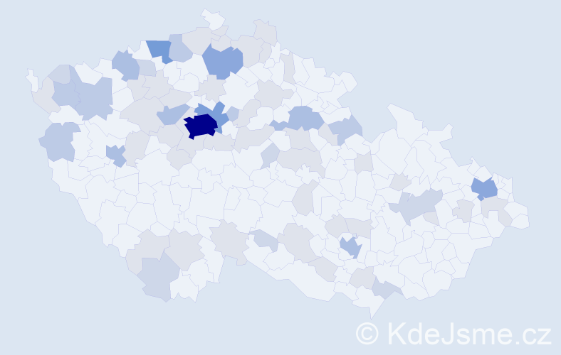 Jméno: 'Vitalij', počet výskytů 148 v celé ČR