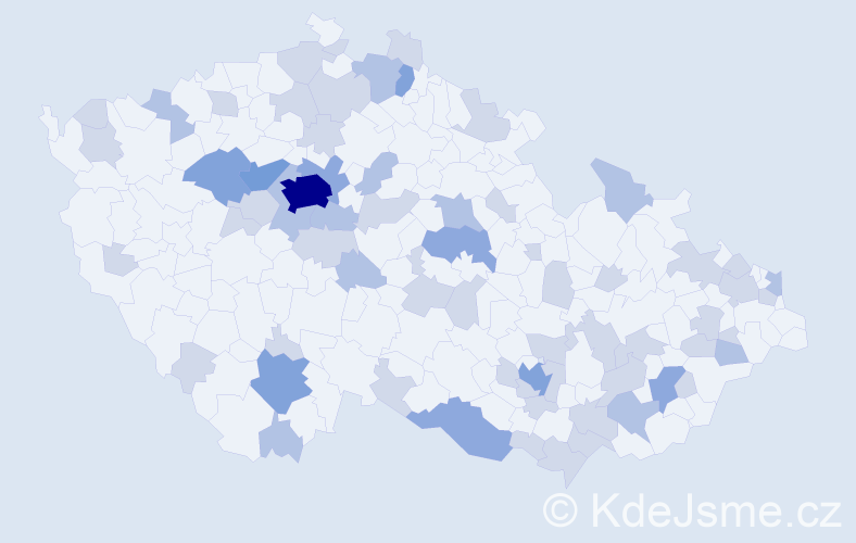 Jméno: 'Bianka', počet výskytů 116 v celé ČR