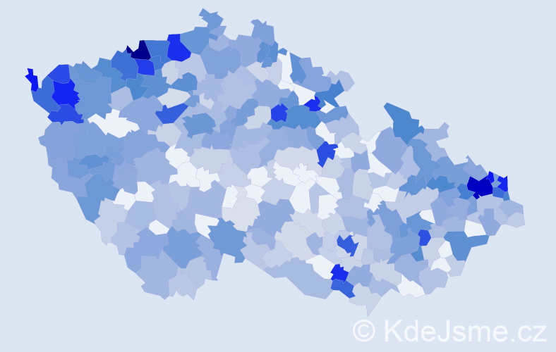 Jméno: 'Kevin', počet výskytů 1106 v celé ČR