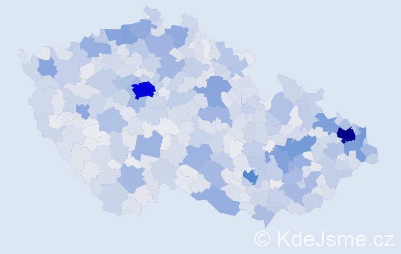 Jméno: 'Žaneta', počet výskytů 8902 v celé ČR