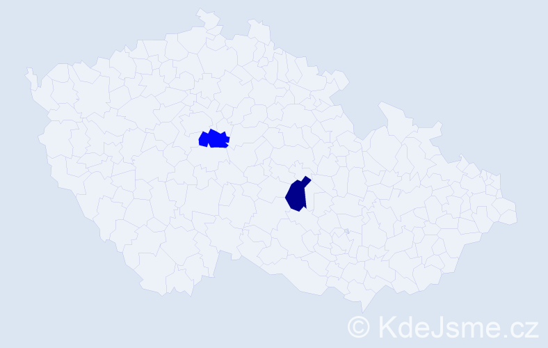 Jméno: 'Kiril Dimitrov', počet výskytů 2 v celé ČR