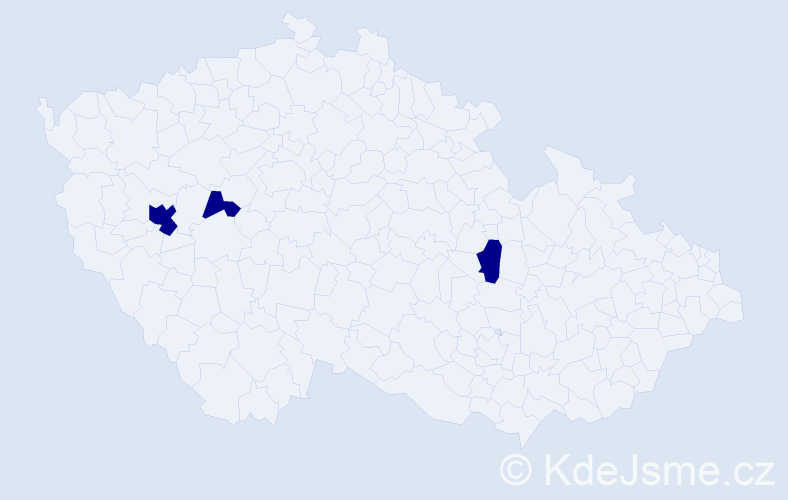 Jméno: 'Jolana Anna', počet výskytů 3 v celé ČR