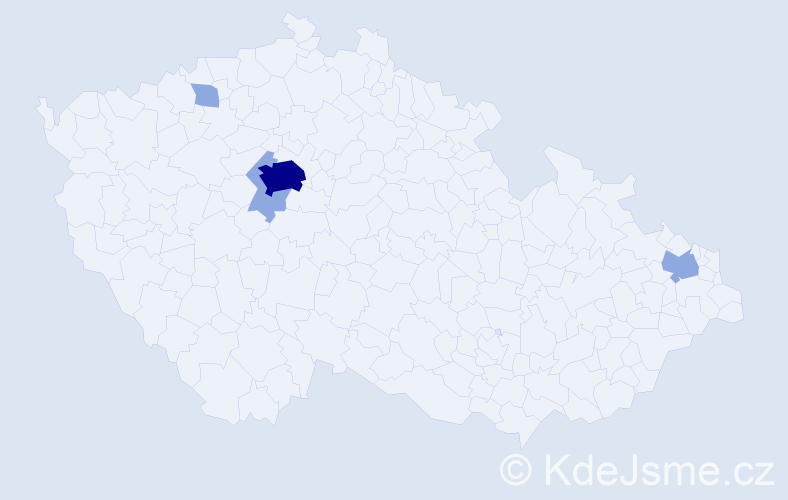 Jméno: 'Saveliy', počet výskytů 10 v celé ČR