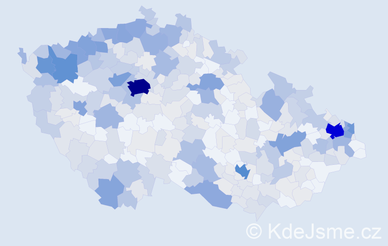 Jméno: 'Imrich', počet výskytů 1025 v celé ČR