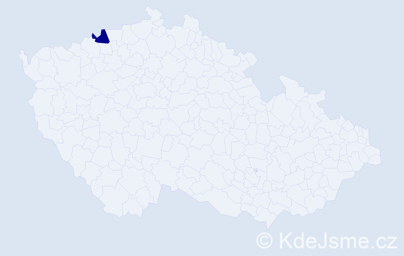 Jméno: 'Khang', počet výskytů 1 v celé ČR