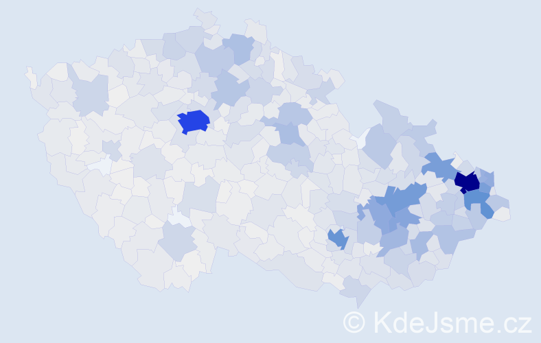 Jméno: 'Břetislav', počet výskytů 5988 v celé ČR